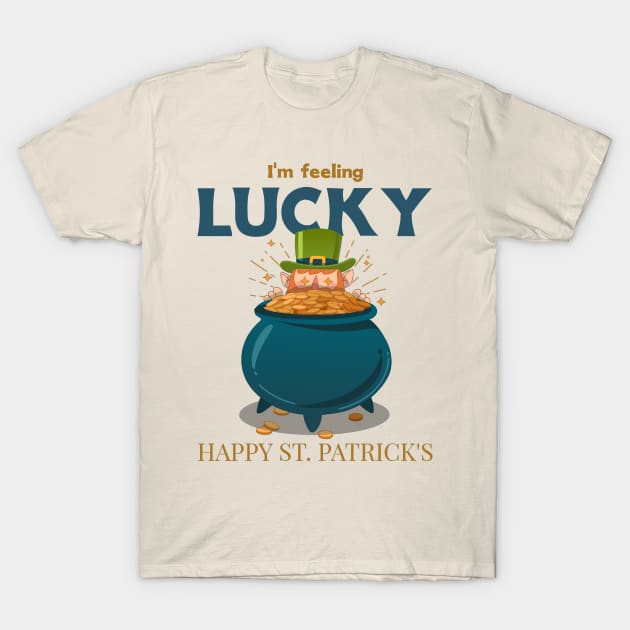 I'm feeling lucky T-Shirt by CoffeeBrainNW